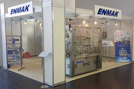 Enmak Interpack 2017'de Hijyenik Dolum Makinasını Tanıttı